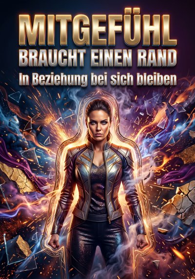 'Cover von Mitgefühl braucht einen Rand'-Cover