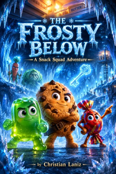 'Cover von The Frosty Below: A Snack Squad Adventure'-Cover