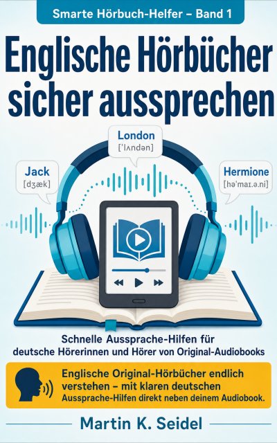 'Cover von Englische Hörbücher sicher aussprechen'-Cover