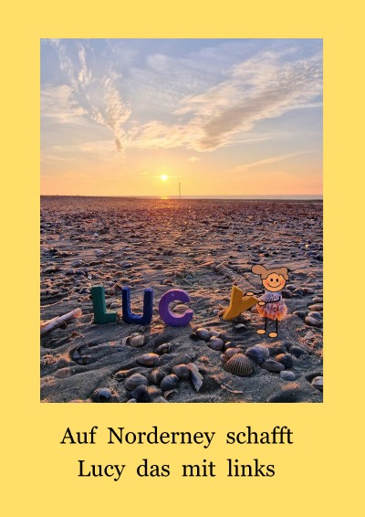 'Cover von Auf Norderney schafft Lucy das mit links'-Cover