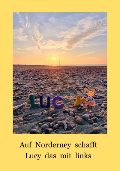 'Cover von Auf Norderney schafft Lucy das mit links'-Cover