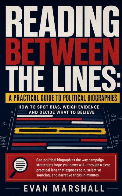 'Cover von Reading Between the Lines: A Practical Guide to Political Biographies'-Cover