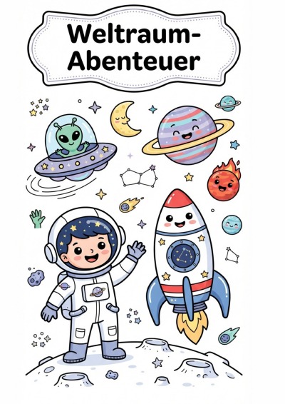 'Cover von Weltraum-Abenteuer'-Cover