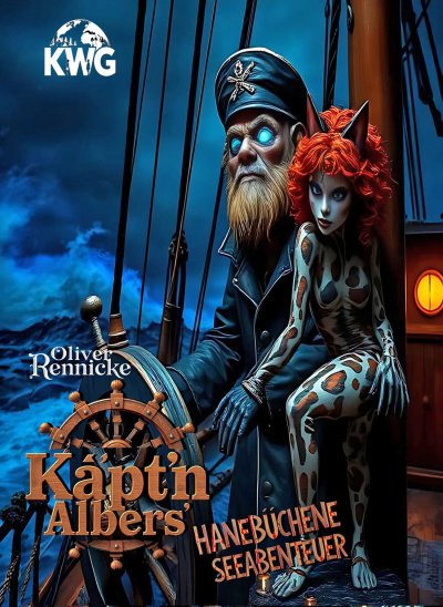 'Cover von Käpt’n Albers‘ hanebüchene Seeabenteuer'-Cover