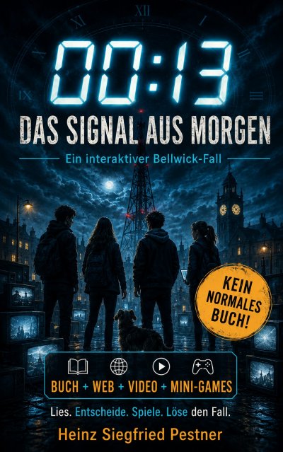 'Cover von 00:13 – Das Signal aus Morgen'-Cover