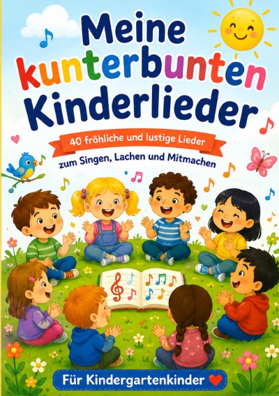 'Cover von Meine kunterbunten Kinderlieder'-Cover