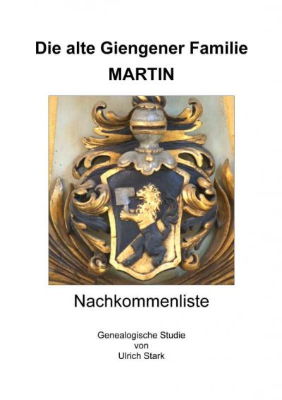 'Cover von Die alte Giengener Familie MARTIN'-Cover