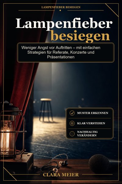 'Cover von Lampenfieber besiegen'-Cover