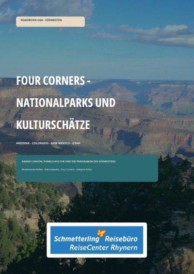 'Cover von Roadbook USA – Four Corners – Nationalparks und Kulturschätze'-Cover