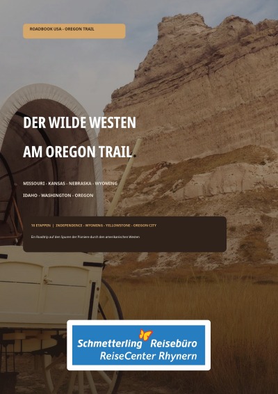 'Cover von Roadbook USA – Der wilde Westen am Oregon Trail'-Cover