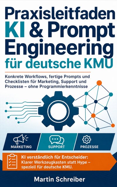 'Cover von Praxisleitfaden KI & Prompt Engineering für deutsche KMU'-Cover