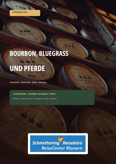 'Cover von Roadbook USA – Bourbon, Bluegrass und Pferde'-Cover