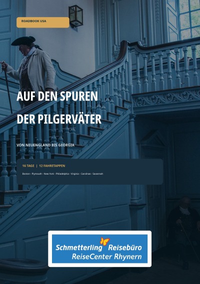 'Cover von Roadbook USA – Auf den Spuren der Pilgerväter'-Cover