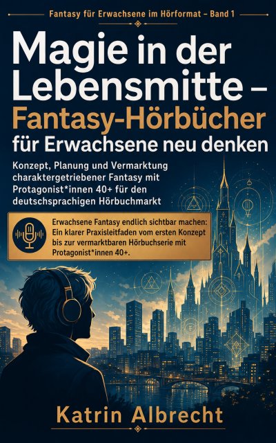 'Cover von Magie in der Lebensmitte – Fantasy-Hörbücher für Erwachsene neu denken'-Cover