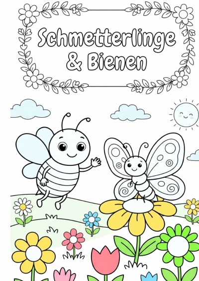 'Cover von Schmetterlinge & Bienen'-Cover