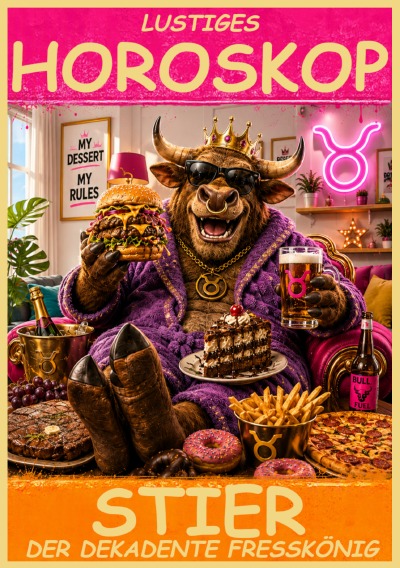 'Cover von Lustiges Horoskop – Stier'-Cover