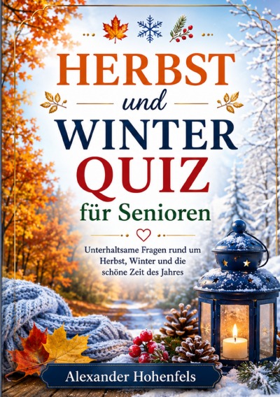 'Cover von Herbst und Winter Quiz für Senioren'-Cover