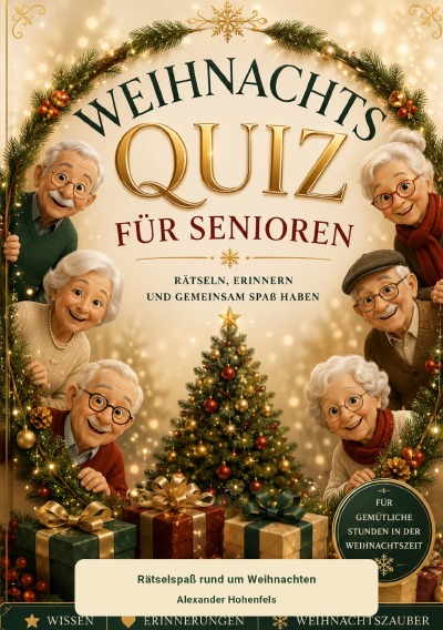 'Cover von Weihnachtsquiz für Senioren'-Cover