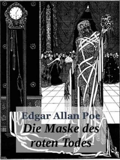 'Cover von Edgar Alan Poe – Die Maske des roten Todes.'-Cover