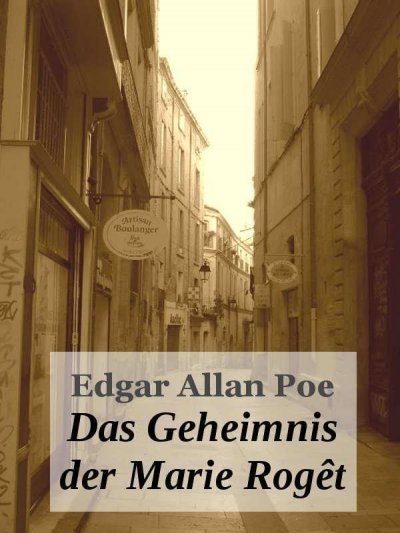 'Cover von Edgar Allan Poe – Das Geheimnis der Marie Roget.'-Cover