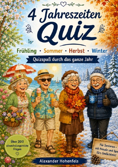 'Cover von 4 Jahreszeiten Quiz'-Cover
