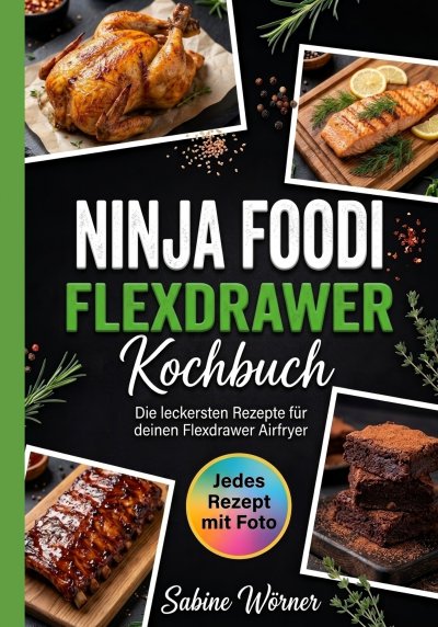 'Cover von Ninja Foodi Flexdrawer Kochbuch'-Cover
