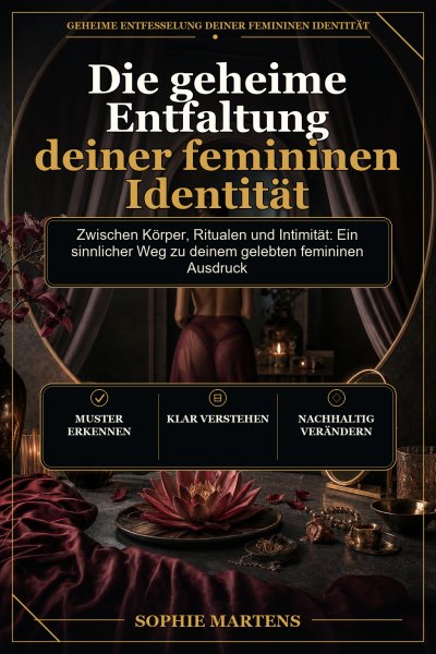 'Cover von Die geheime Entfaltung deiner femininen Identität'-Cover