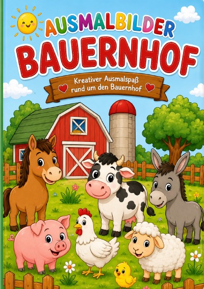 'Cover von Ausmalbilder Bauernhof'-Cover