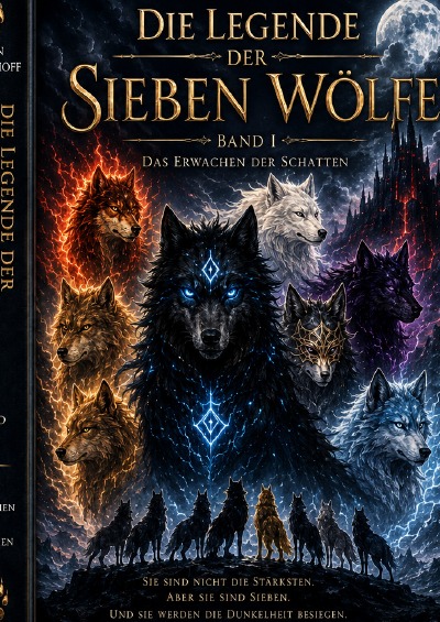 'Cover von Die Legenden der Sieben Wölfe'-Cover