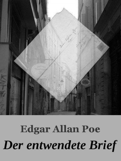 'Cover von Edgar Allan Poe. Der entwendete Brief.'-Cover