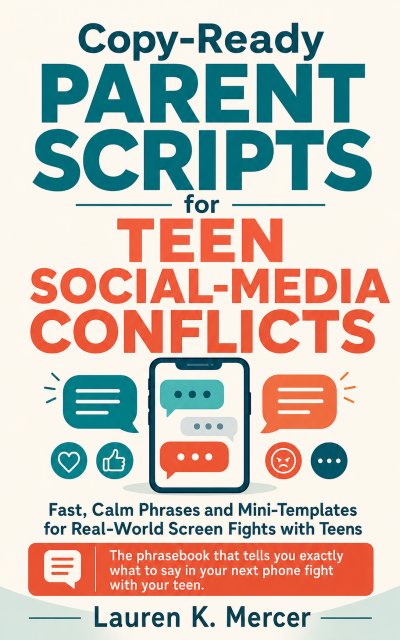 'Cover von Copy-Ready Parent Scripts for Teen Social-Media Conflicts'-Cover