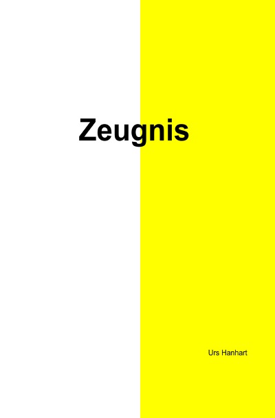 'Cover von Zeugnis'-Cover