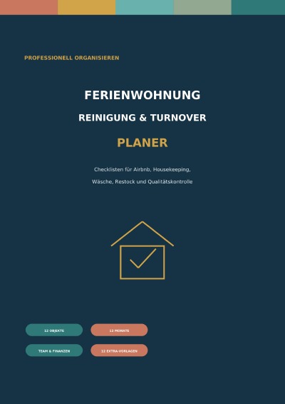 'Cover von Ferienwohnung Reinigung & Turnover Planer'-Cover