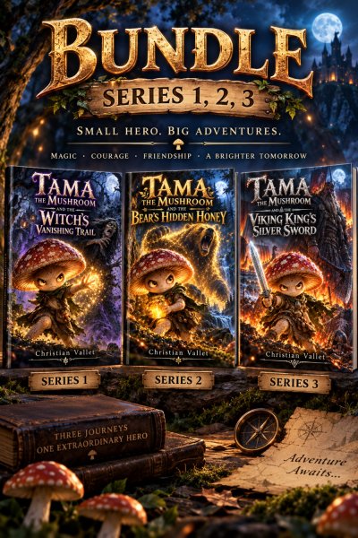 'Cover von Bundle Series: Tama the Mushroom Saga: The Complete Trilogy Series 1,2,3'-Cover