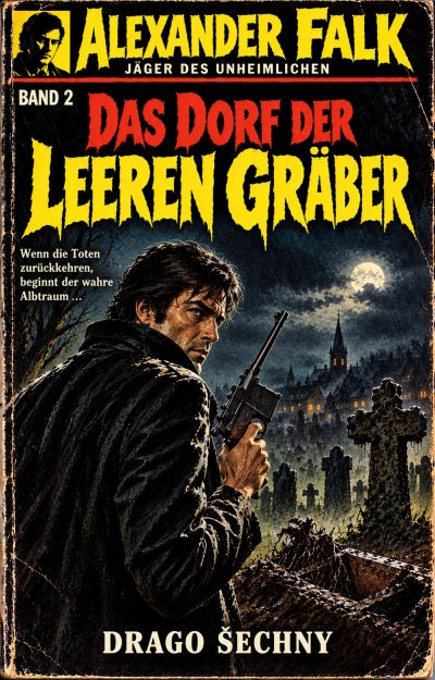 'Cover von Das Dorf der leeren Gräber'-Cover