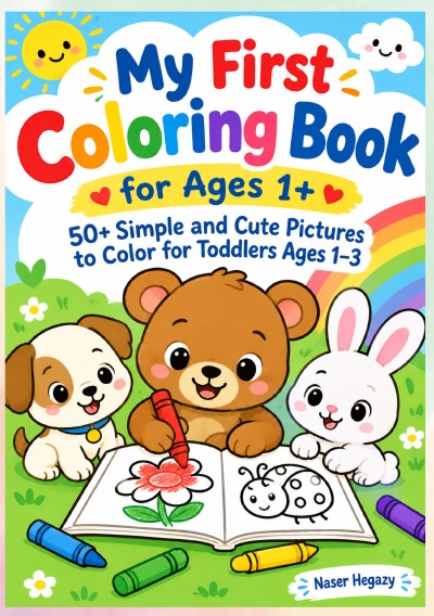 'Cover von My First Coloring Book for Ages 1+'-Cover
