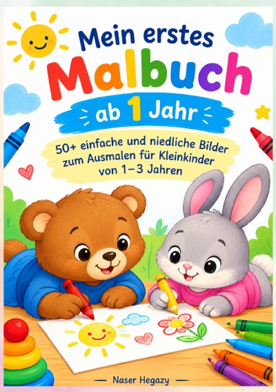 'Cover von Mein erstes Malbuch ab 1 Jahr'-Cover