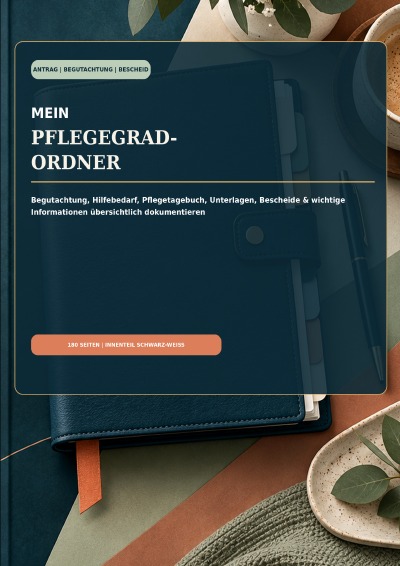 'Cover von MEIN PFLEGEGRAD-ORDNER'-Cover