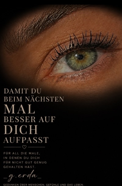 'Cover von Damit du beim nächsten Mal besser auf dich aufpasst'-Cover
