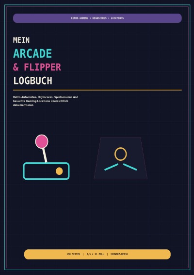 'Cover von Mein Arcade & Flipper Logbuch'-Cover