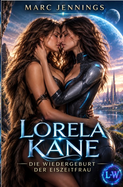 'Cover von LORELA KANE – Die Wiedergeburt der Eiszeitfrau'-Cover