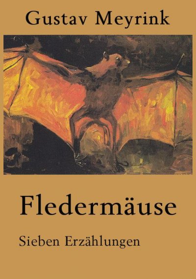 'Cover von Gustav Meyrink – Fledermäuse.'-Cover