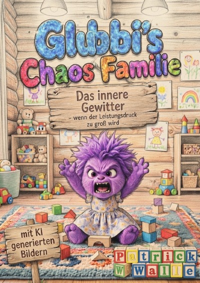'Cover von Glubbi’s Chaos Familie – Das innere Gewitter'-Cover