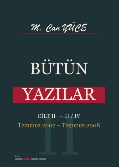 'Cover von Toplu Yazılar Cilt 2'-Cover