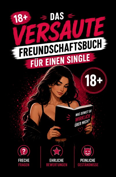 'Cover von Das versaute Freundebuch für Erwachsene und Singles'-Cover