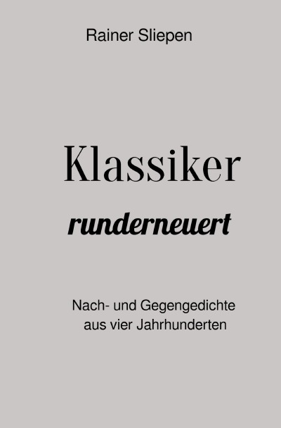 'Cover von Klassiker runderneuert'-Cover