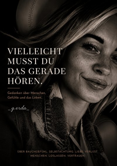 'Cover von Vielleicht musst du das gerade hören'-Cover
