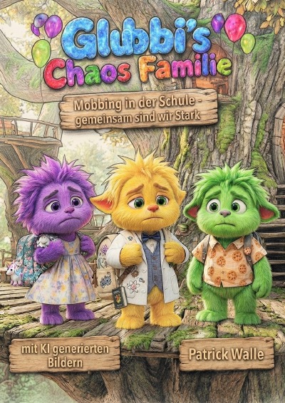 'Cover von Glubbi’s Chaos Familie – Mobbing in der Schule'-Cover