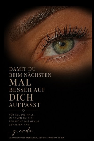 'Cover von Damit du beim nächsten Mal besser auf dich aufpasst'-Cover
