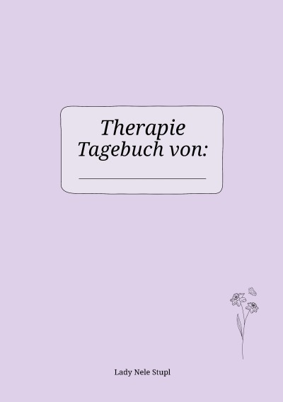 'Cover von Mein Therapie Tagebuch'-Cover